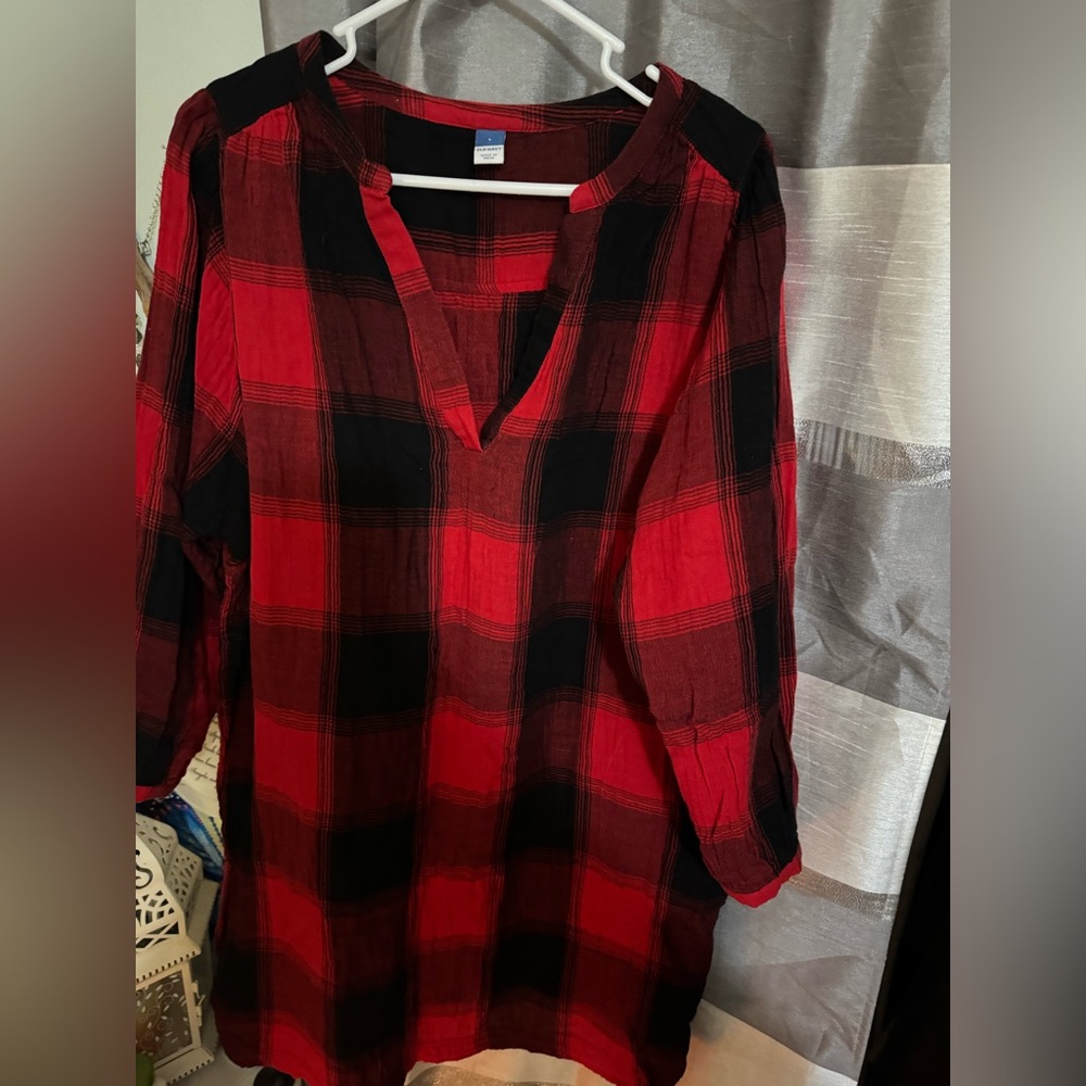 Old Navy Flannel style dress